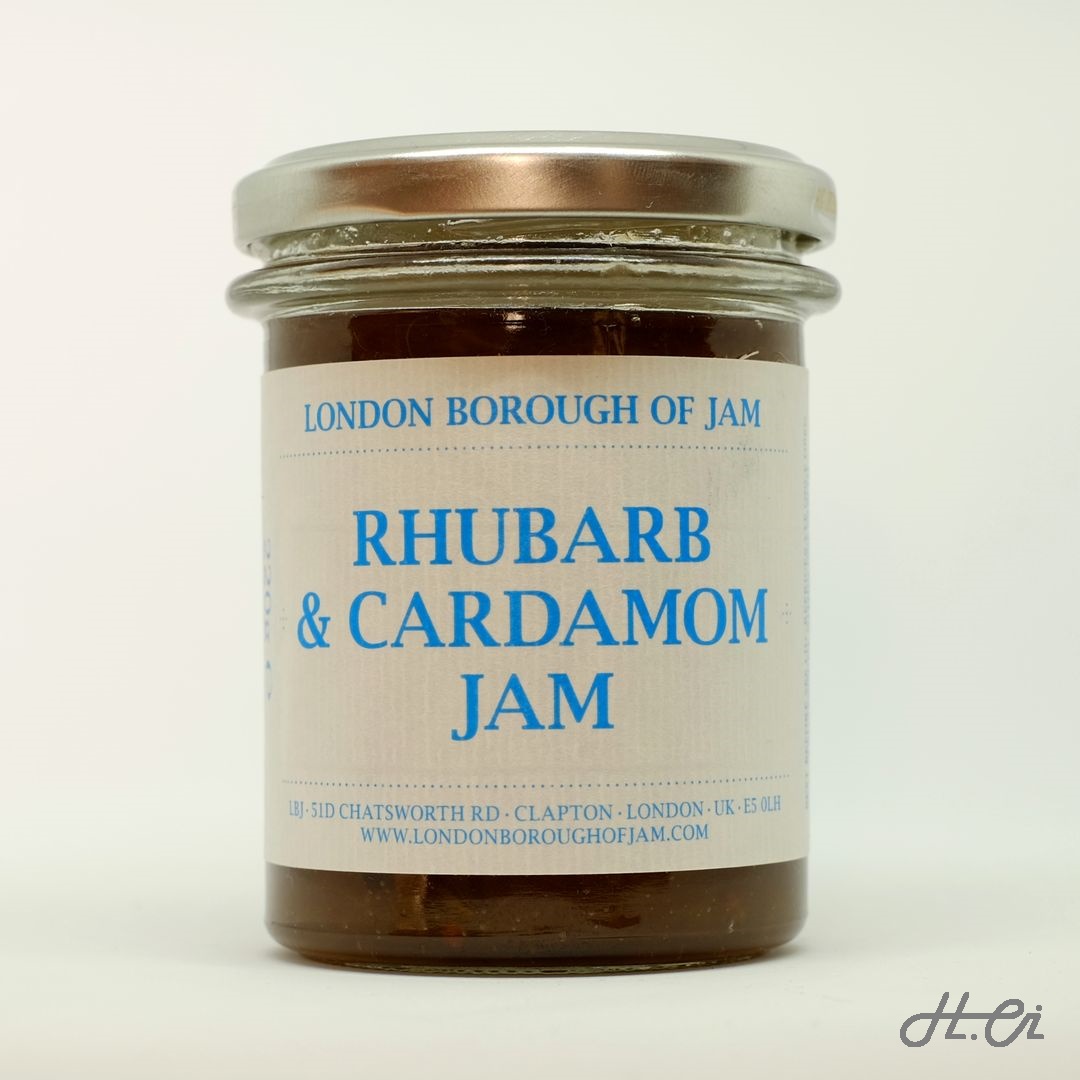 London Borough of Jam（ロンドン・ボロー・オブ・ジャム）のRhubarb & Cardamom Jam（ルバーブとカルダモンのジャム ）